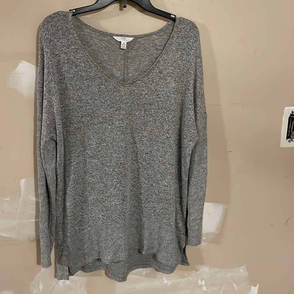 Gray sweater
